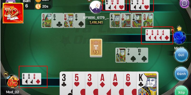 Lưu ý cần nhớ khi đánh phỏm online 