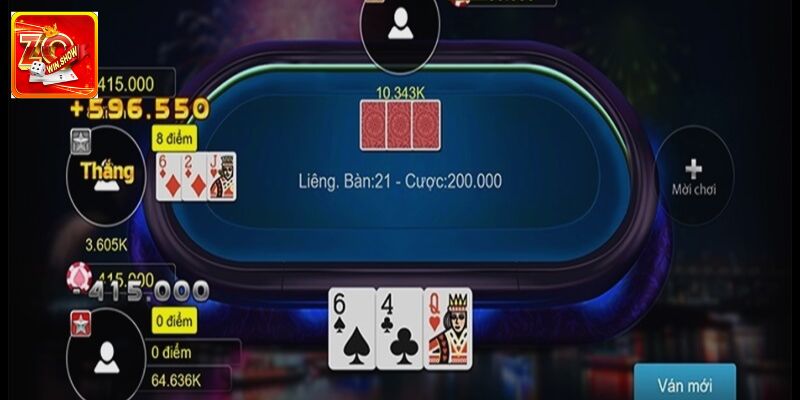 Cách chơi bài liêng online chi tiết cho khách hàng mới